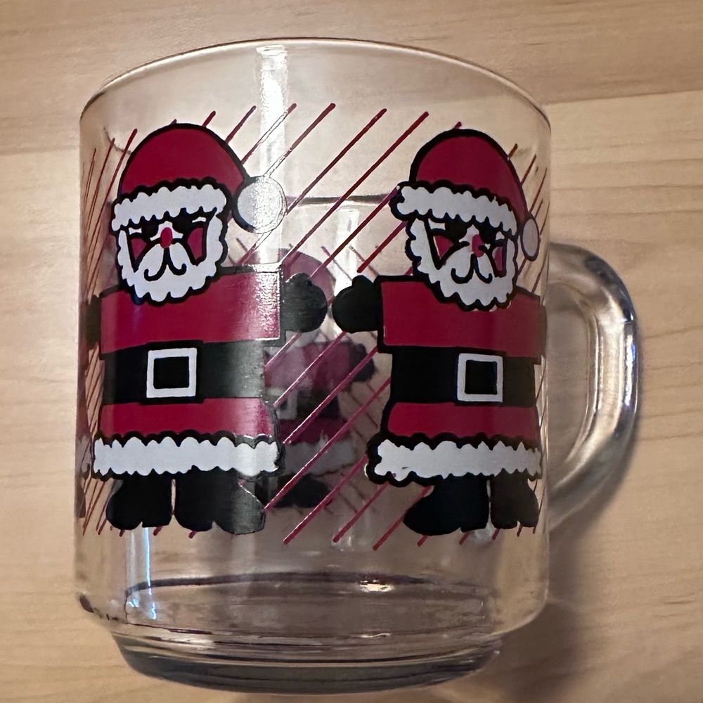 Vintage Santa mug